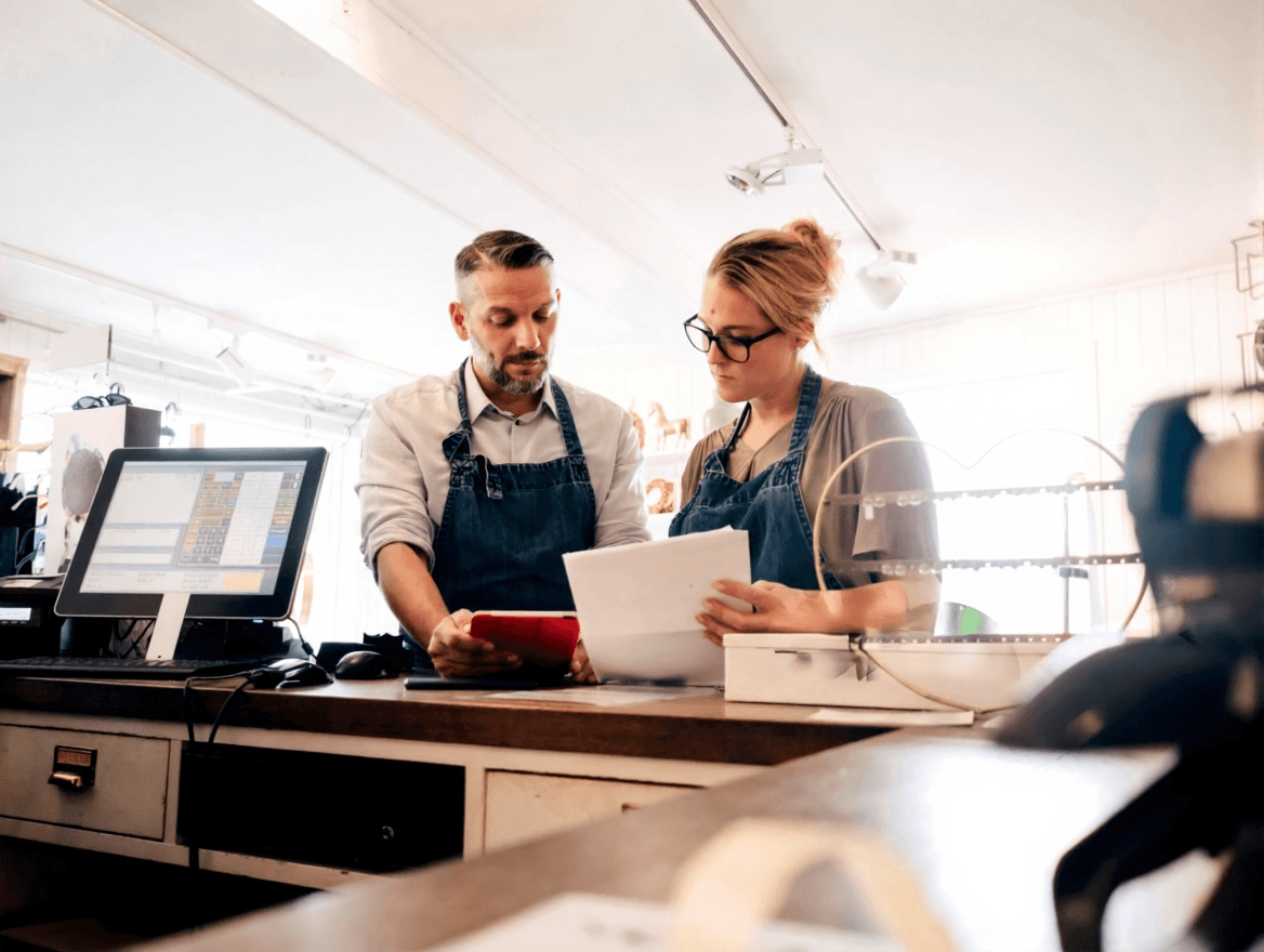 Team using QuickRepp